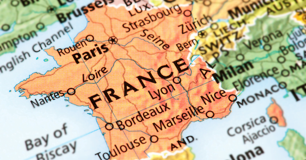 France (1) Map of France