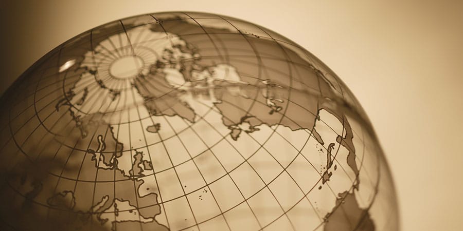 International SIPP An Overview Blog Image 01 Globe symbolizing international reach for expat pensions.